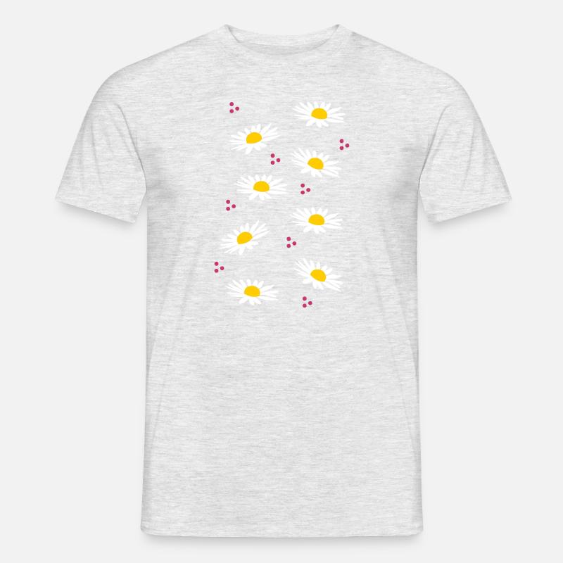 white margaritas - spring is calling - Men's T-shirt - heather grey