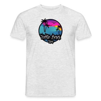 Online Entrepreneur | Work At Home Business - Men's T-Shirt - heather grey - Front - AI Model Male 178 dark (178cm)