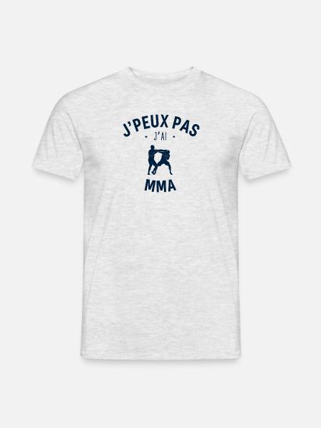 J peux pas j ai MMA - T-shirt homme - gris chiné