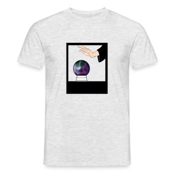 Magie - Männer T-Shirt - Grau meliert - Vorne - AI Model Male 178 dark (178cm)