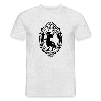 Warlock - T-shirt homme - gris chiné - Devant - AI Model Male 178 dark (178cm)