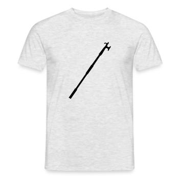 Demi-marin M1 - T-shirt homme - gris chiné - Devant - AI Model Male 178 dark (178cm)
