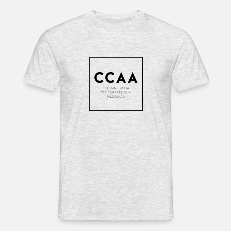 CCAA - Männer T-Shirt - Grau meliert