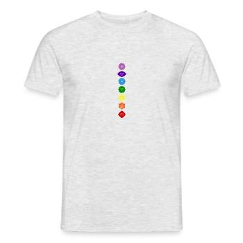 chakra Chakra - T-shirt homme - gris chiné - Devant - AI Model Male 178 dark (178cm)