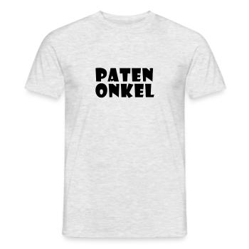 Parrain - T-shirt homme - gris chiné - Devant - AI Model Male 178 dark (178cm)