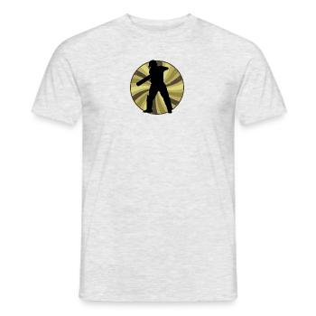 Cricketmannschaft Cricket - Männer T-Shirt - Grau meliert - Vorne - AI Model Male 178 dark (178cm)