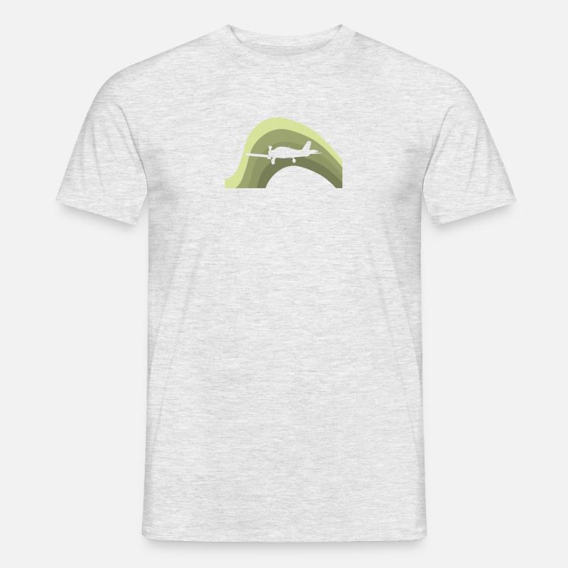 Aerospace Luftfahrt - Männer T-Shirt - Grau meliert