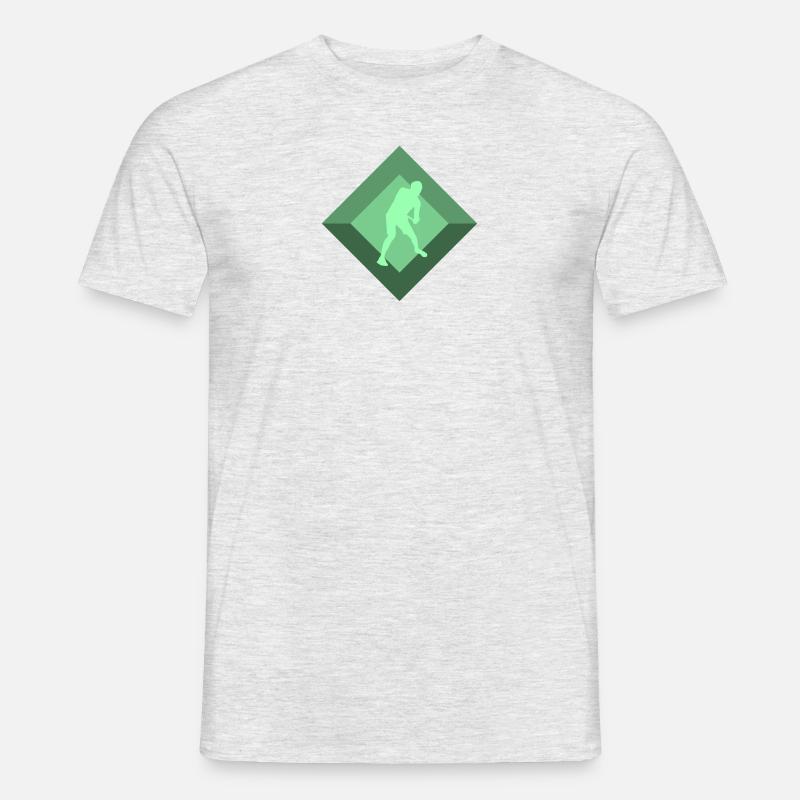 Disc Golf Disc Golf Spillere - Mænd T-shirt - grå meleret