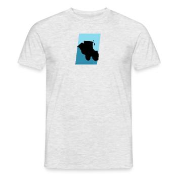 Landwirtschaft Landwirt Bauer - Männer T-Shirt - Grau meliert - Vorne - AI Model Male 178 dark (178cm)