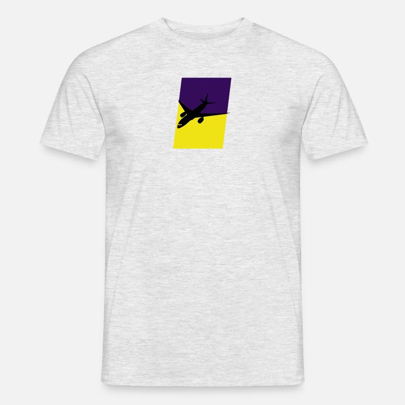 Aerospace Engineering Luftfahrt Aerospace - Men's T-shirt - heather grey