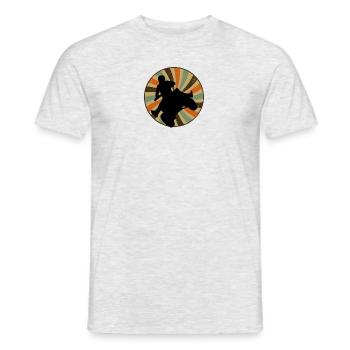 Stunt Quad riding - Männer T-Shirt - Grau meliert - Vorne - AI Model Male 178 dark (178cm)