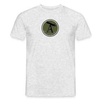 Astrophysics Celestial Bodies Astrophysics - Men's T-Shirt - heather grey - Front - AI Model Male 178 dark (178cm)