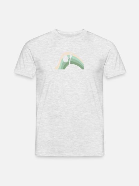 Cupcake Muffin Törtchen - Männer T-Shirt - Grau meliert