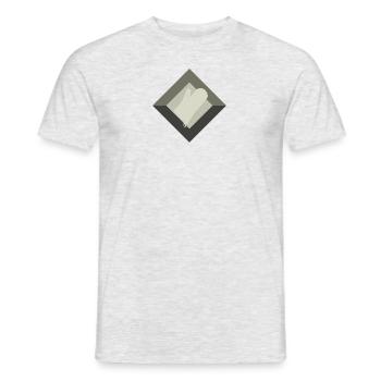 Bakery Bakery Muffin - Men's T-Shirt - heather grey - Front - AI Model Male 178 dark (178cm)
