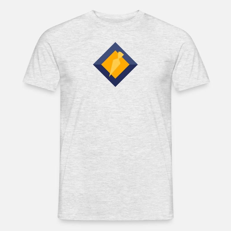 Backen Backwaren Bäcker - Männer T-Shirt - Grau meliert