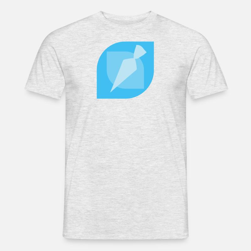 Backwaren Backen Backen - Männer T-Shirt - Grau meliert