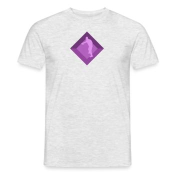 Disc Disc Golf Disc Golf Player - Men's T-Shirt - heather grey - Front - AI Model Male 178 dark (178cm)