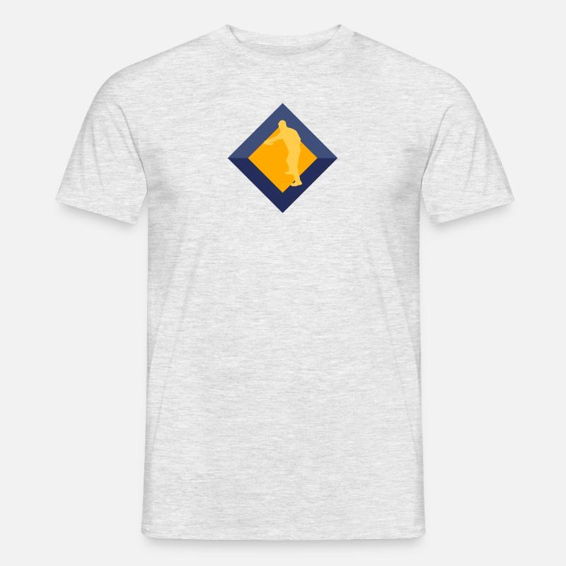 Disc Golf Disc Disc Golf - Mænd T-shirt - grå meleret