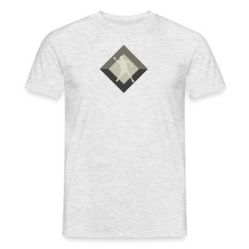 Ball Sports Dodgeball Dodgeball Team - Men's T-Shirt - heather grey - Front - AI Model Male 178 dark (178cm)