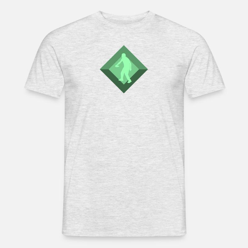 Discgolf Sportart Discgolf - Männer T-Shirt - Grau meliert