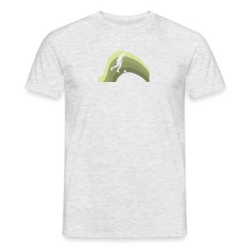 Joueur de futsal Équipe de futsal de futsal - T-shirt homme - gris chiné - Devant - AI Model Male 178 dark (178cm)