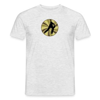 Cricketmannschaft Cricketspieler - Männer T-Shirt - Grau meliert - Vorne - AI Model Male 178 dark (178cm)