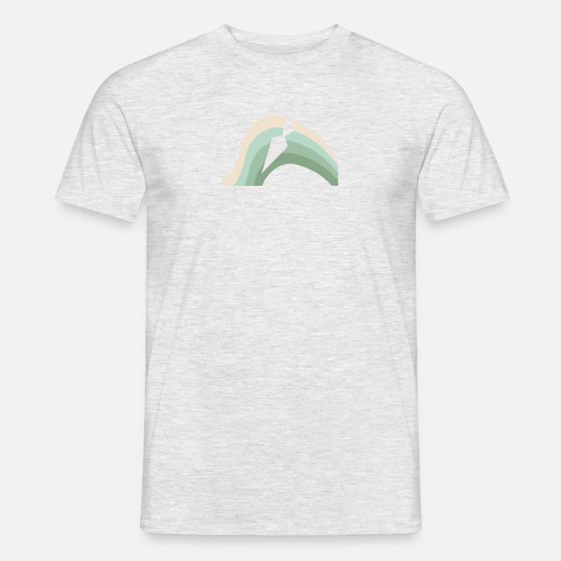 Bäcker Baking - Männer T-Shirt - Grau meliert
