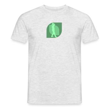 Axtwerfen Axtwerfen Axe Throwing - Männer T-Shirt - Grau meliert - Vorne - AI Model Male 178 dark (178cm)