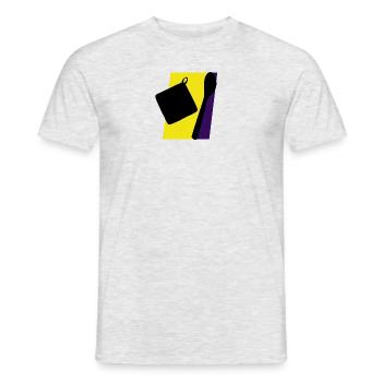 Boulangerie Boulangerie Boulangerie - T-shirt homme - gris chiné - Devant - AI Model Male 178 dark (178cm)