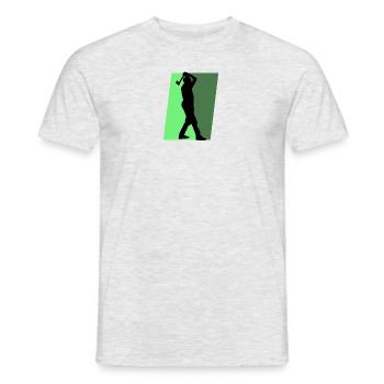 Axe Throwing Axe Sport - Men's T-Shirt - heather grey - Front - AI Model Male 178 dark (178cm)