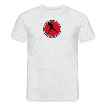 Dodgeball Dodgeball Dodgeball Team - Men's T-Shirt - heather grey - Front - AI Model Male 178 dark (178cm)