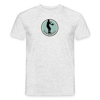 Dodgeball Player Dodgeball Team - Men's T-Shirt - heather grey - Front - AI Model Male 178 dark (178cm)