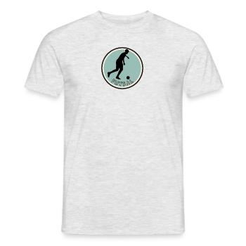 Joueur de futsal Équipe de futsal - T-shirt homme - gris chiné - Devant - AI Model Male 178 dark (178cm)