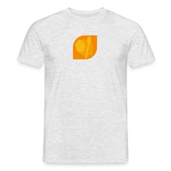 Muffin à tartelette cupcake - T-shirt homme - gris chiné - Devant - AI Model Male 178 dark (178cm)
