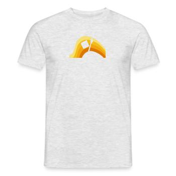 Muffin - Men's T-Shirt - heather grey - Front - AI Model Male 178 dark (178cm)