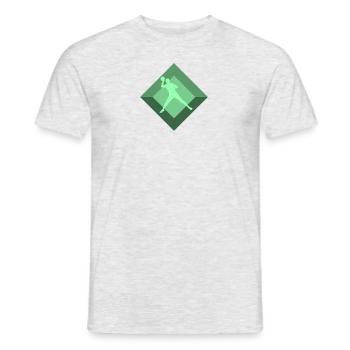 Dodgeball Équipe Sports de balle - T-shirt homme - gris chiné - Devant - AI Model Male 178 dark (178cm)