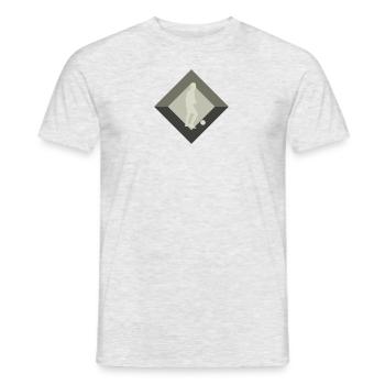 Futsal Joueur de futsal - T-shirt homme - gris chiné - Devant - AI Model Male 178 dark (178cm)