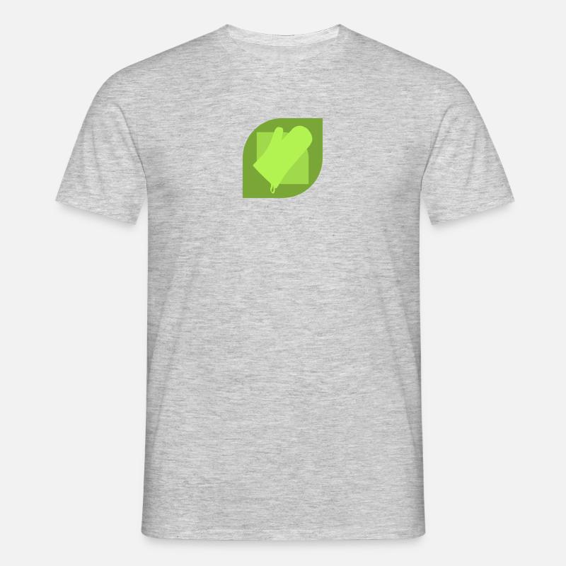 Backwaren Backwaren Backen - Männer T-Shirt - Grau meliert