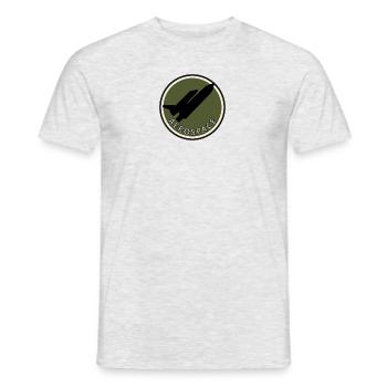Flying Aviation - Men's T-Shirt - heather grey - Front - AI Model Male 178 dark (178cm)