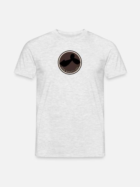 Starker Mann Arm Wrestling - Männer T-Shirt - Grau meliert