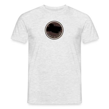 Landwirtschaft Agriculture Ernte - Männer T-Shirt - Grau meliert - Vorne - AI Model Male 178 dark (178cm)