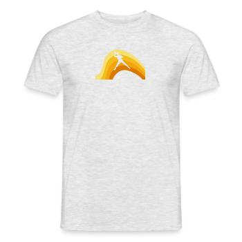 Dodgeball Players Team Dodgeball Players - Men's T-Shirt - heather grey - Front - AI Model Male 178 dark (178cm)