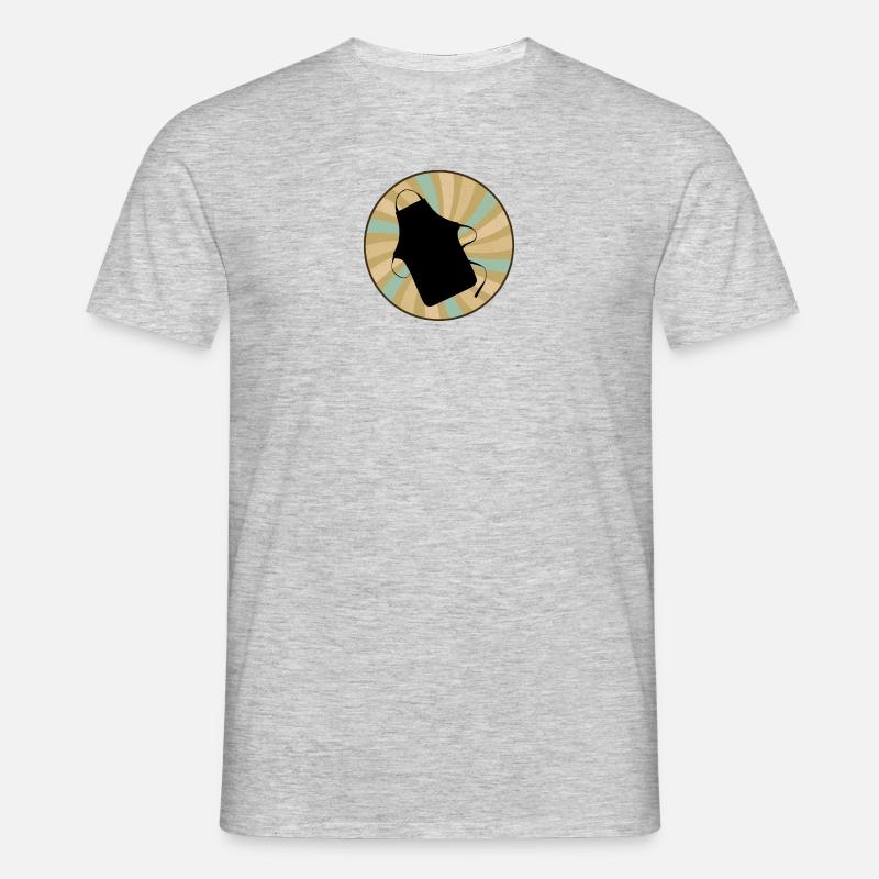 Baking Kuchen Backwaren - Männer T-Shirt - Grau meliert