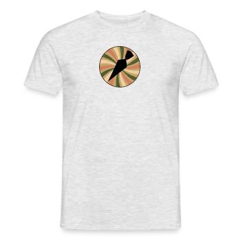 Backen Baking - Männer T-Shirt - Grau meliert - Vorne - AI Model Male 178 dark (178cm)