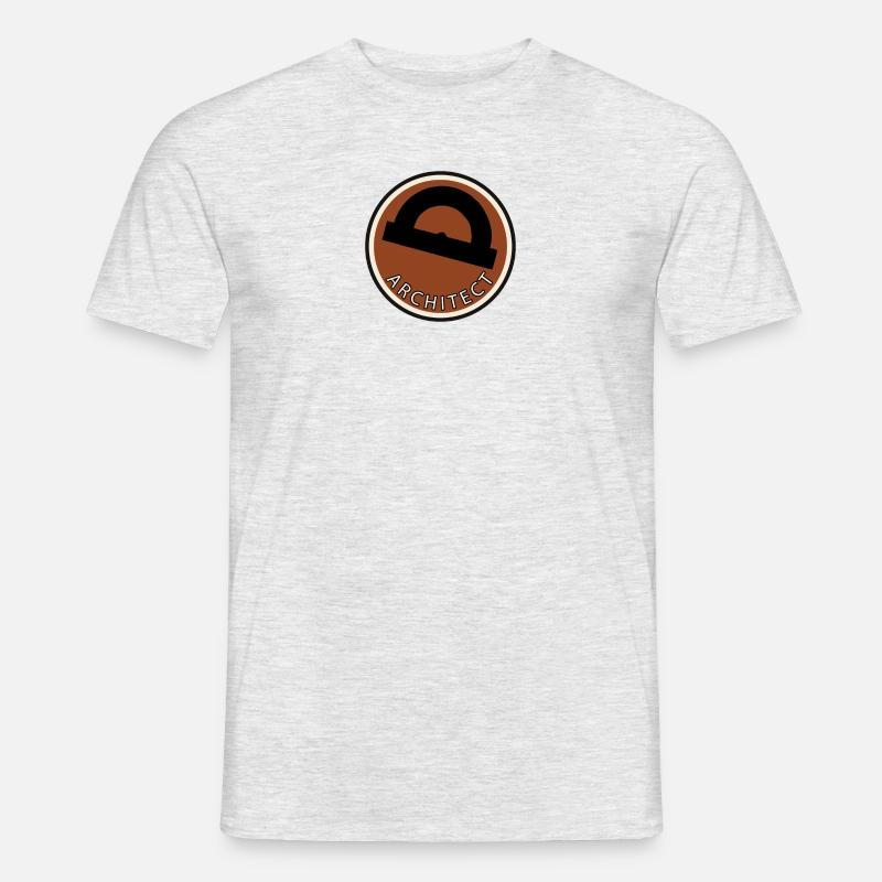 Architecture, Civil Engineer, Design Engineer - Men’s T-shirt - heather grey