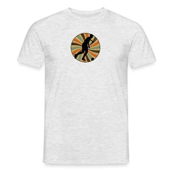 Joueur de futsal Équipe de futsal - T-shirt homme - gris chiné - Devant - AI Model Male 178 dark (178cm)