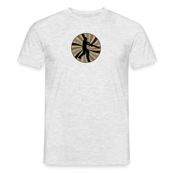 Cricketspieler Cricketteam Pitcher - Männer T-Shirt - Grau meliert - Vorne - AI Model Male 178 dark (178cm)