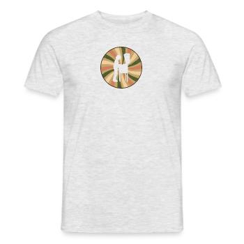 Flipper flipper - T-shirt homme - gris chiné - Devant - AI Model Male 178 dark (178cm)