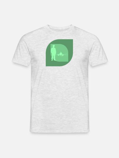 Fotografie Objektiv Fotoshooting - Männer T-Shirt - Grau meliert
