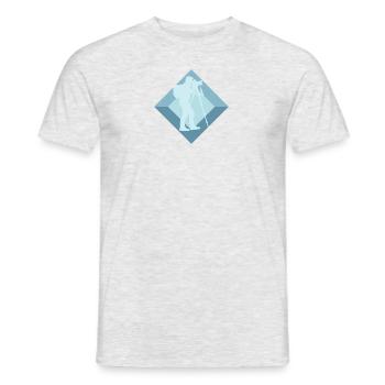 Photography Photograph Image - Men's T-Shirt - heather grey - Front - AI Model Male 178 dark (178cm)